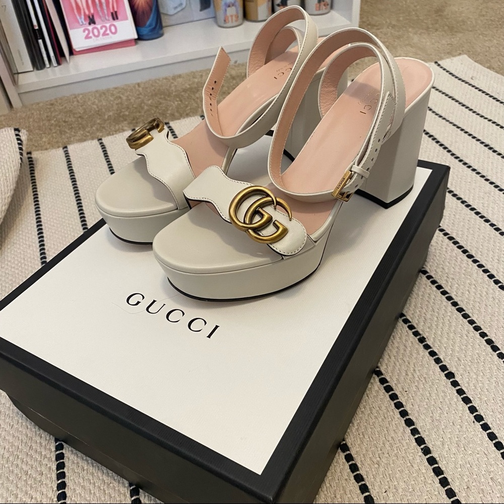 BRAND NEW Gucci Marmont Platform Sandals